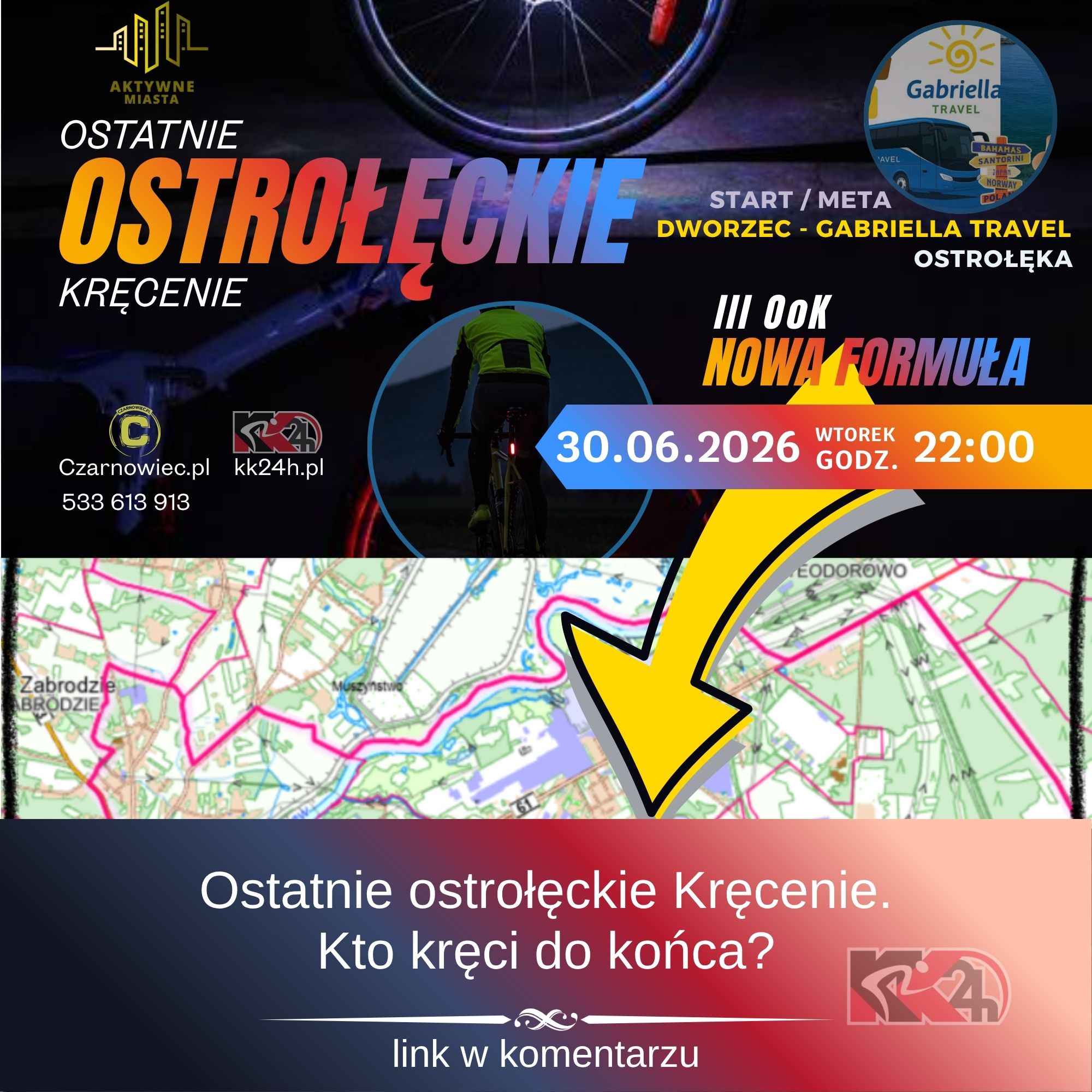 We wtorek 30 czerwca 2026 r. Ostatnie ostrołęckie Kręcenie „OoK”